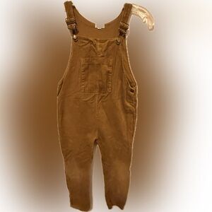 The Simple Folk Brown Corduroy Overalls